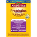 Nature Made Probiotics for Digestive Health, 30 Probiotic Capsules | Extra Strength, 15 Billion CFU from Live Cultures, Probiotics for Women and Men, No Refrigeration Required, 30 Day Supply