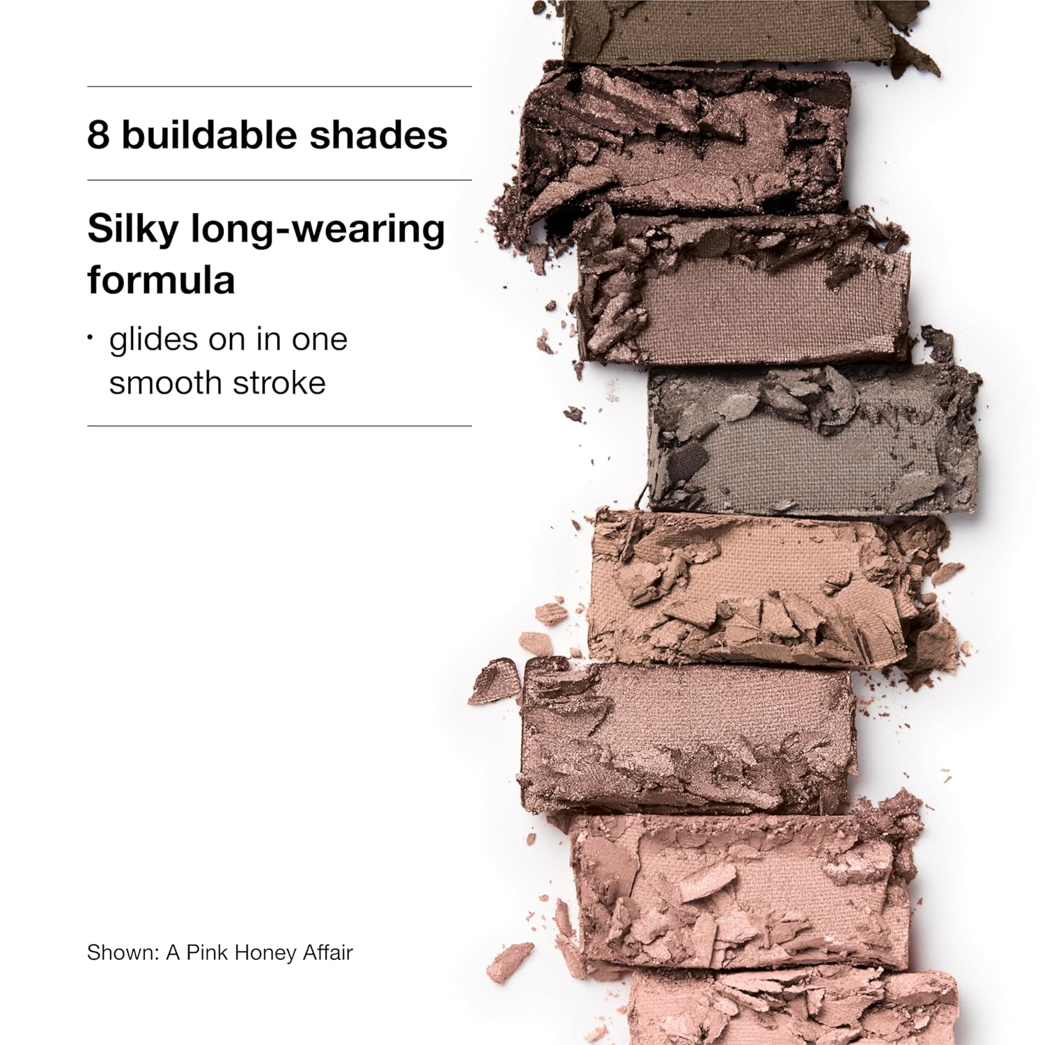 Buy now Clinique All About Shadow Eye Shadow Palette, 8 Silky + Buildable Shades | Black Honey, Pink and Nude Honey | Safe For Sensitive Eyes at indiglob india