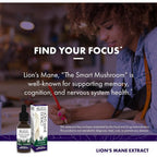 Buy now Host Defense Mushrooms Lion's Mane Extract - Lion's Mane Liquid Supplement for Brain Health - Mushroom Support for Focus & Memory Function - Immune & Nervous System Support - 1 fl oz (30 Servings)* at indiglob india