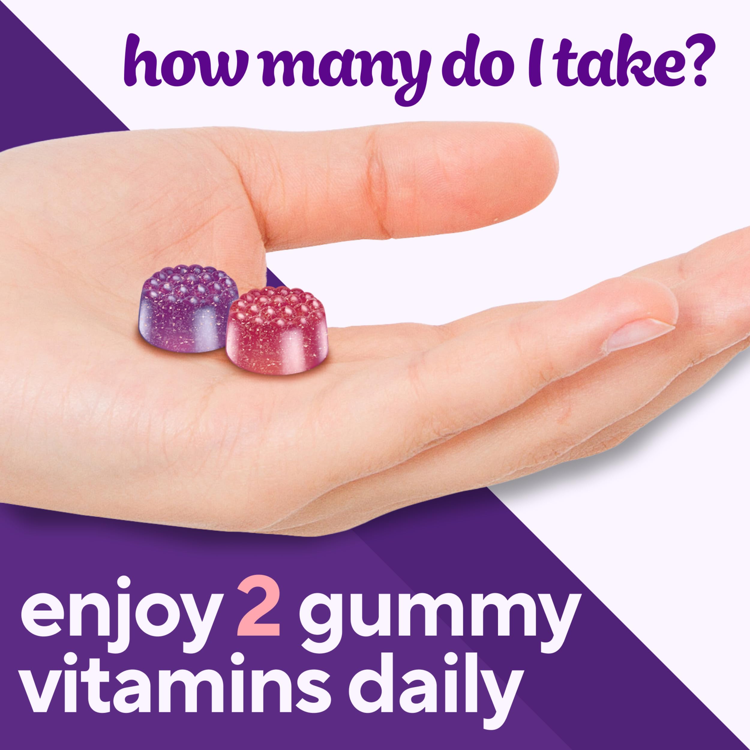 Vitafusion Women's Multivitamin Gummy | 150 Adult Gummies | with Vitamins A, B, C, D, E | Berry Flavor | Gluten and Dairy Free Supplement