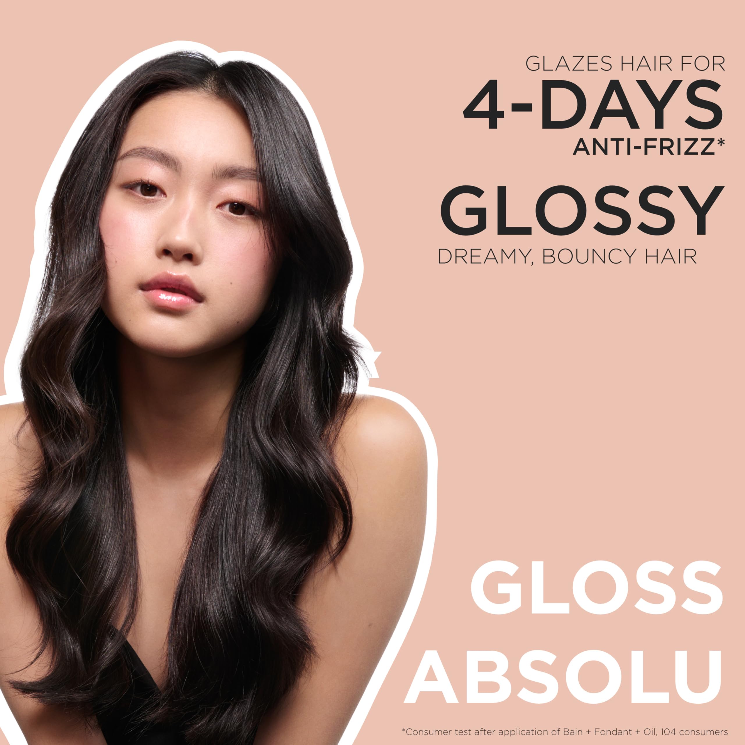 Kerastase Gloss Absolu Glaze Drops Anti-Frizz Hair Oil - Adds gloss and shine, nourishes and hydrates hair, with Hyaluronic Acid and Glycolic Acid, For All Hair Types
