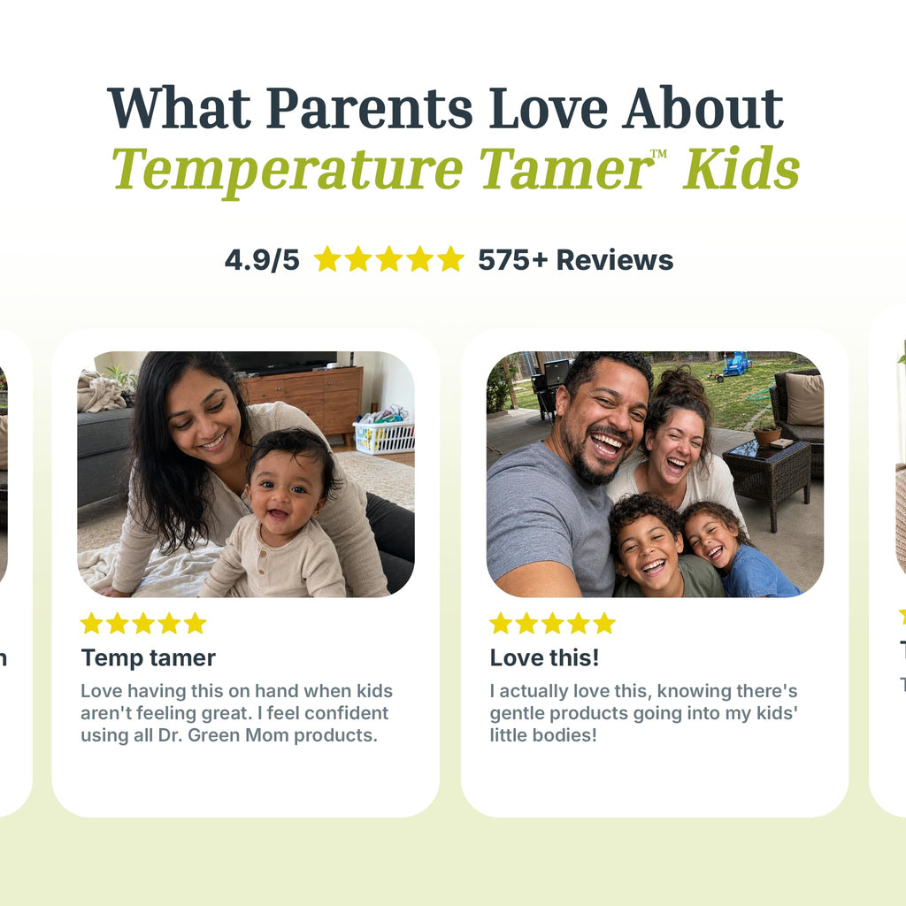 Dr. Green Mom Temperature Tamer — Cooling, Calming & Immunity Support Drops