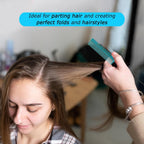 Buy now Allegro XL Pintail Rat Tail & Parting Combs - Metal Tail Foiling & Pin Combs (2 Pc. AQUA & WHITE) at indiglob india