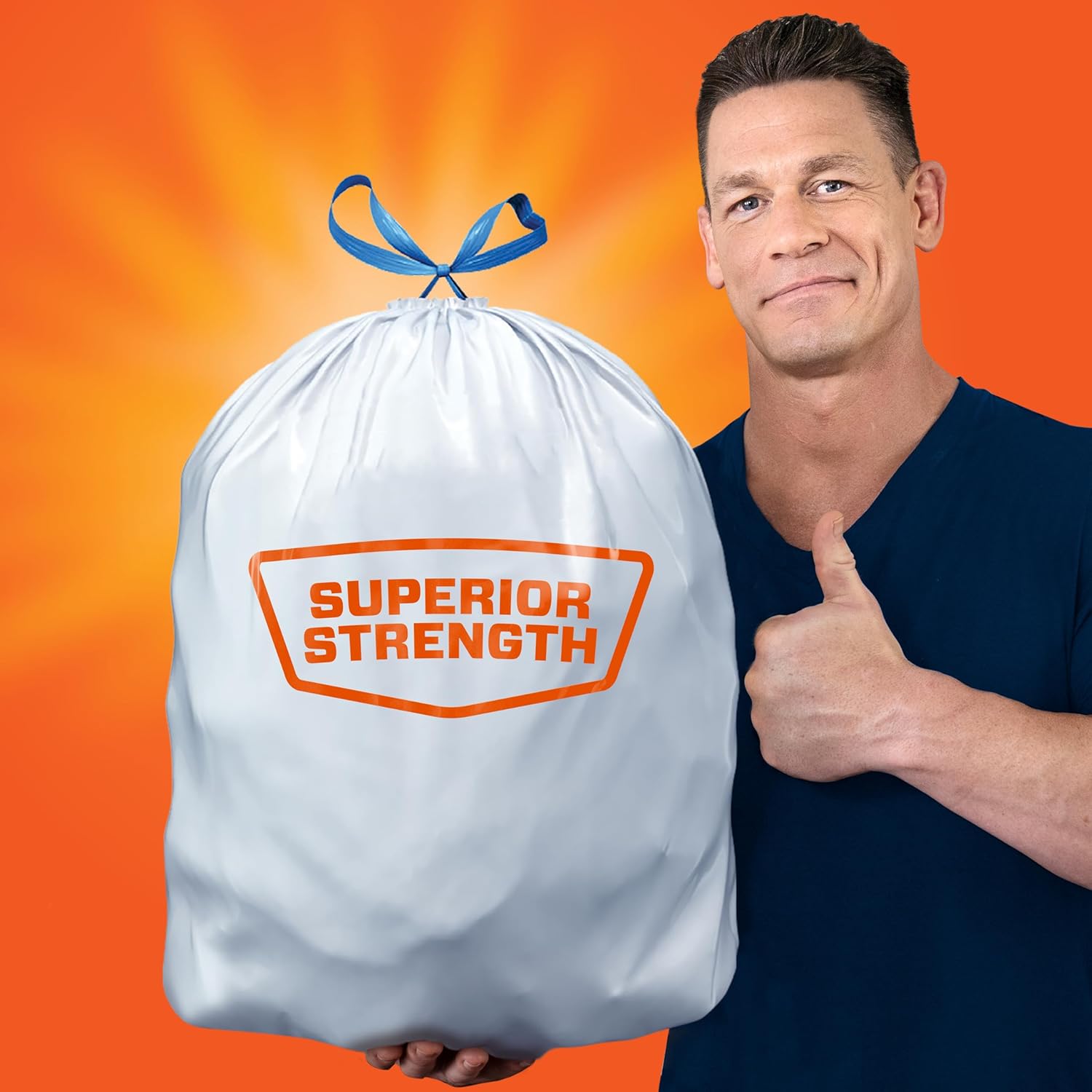 Buy now Hefty Strong Tall Kitchen Trash Bags, Unscented, 13 Gallon, 45 Count at indiglob india