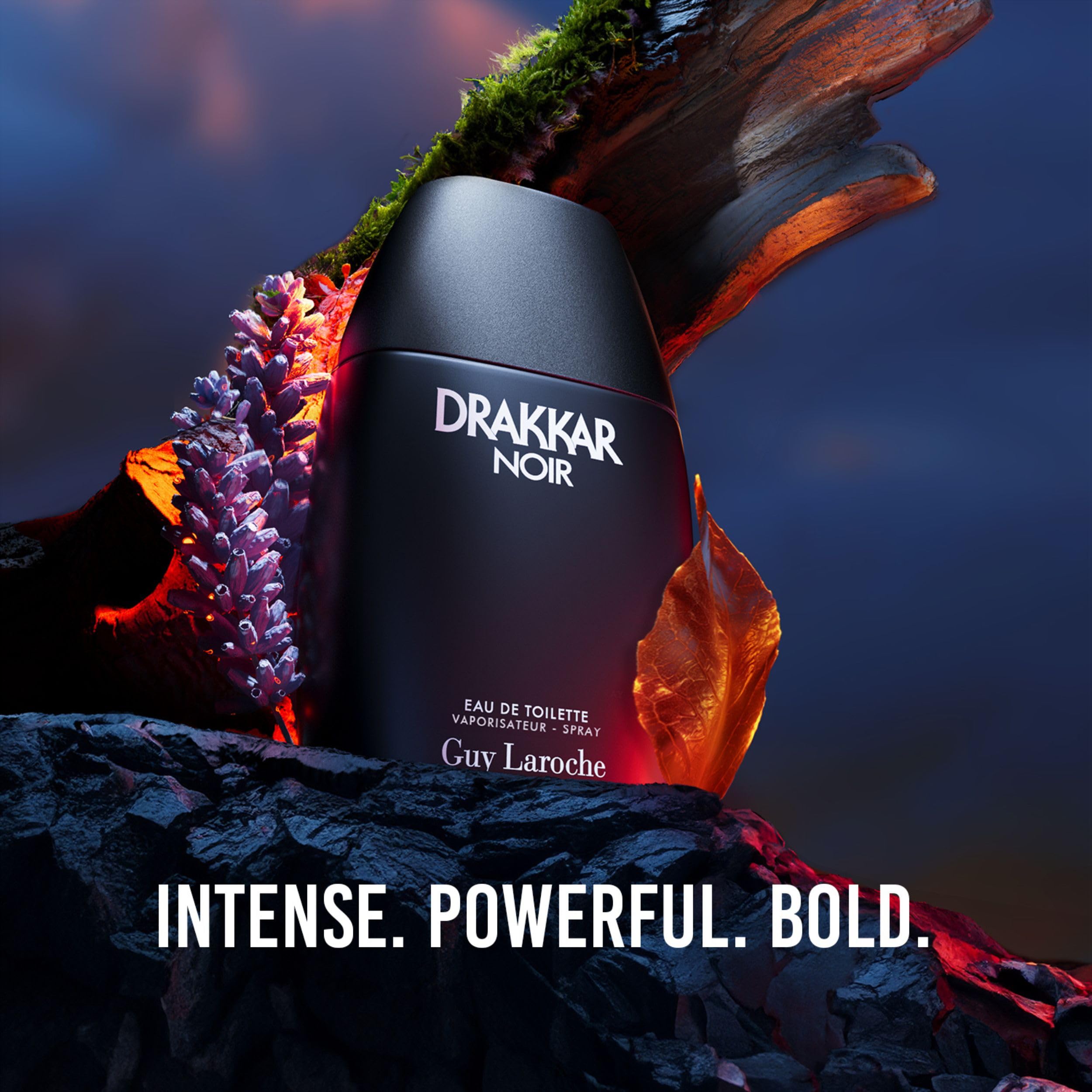 Drakkar Noir By Guy Laroche - Iconic Designer Fragrance - Intense & Powerful Eau de Toilette - Fougere Blend & Aromatic Spices - Long Lasting Mens Cologne - Day and Evening Scent