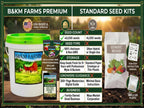50,000+ Non-GMO Heirloom Seed Kit-50 Fruit & Vegetable Variety