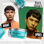 TIGI Bed Head Manipulator Texturizing Putty, Firm Hold Styling Putty for Short to Medium Hair, 2.01 oz