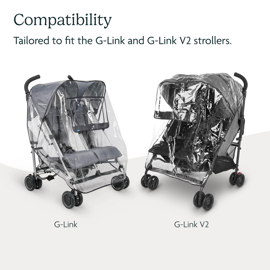 Buy now UPPAbaby G-Link and G-Link V2 Rain Shield Waterproof and Windproof Coverage Ventilated Design Quick Attachment Easy Access to Child at indiglob india