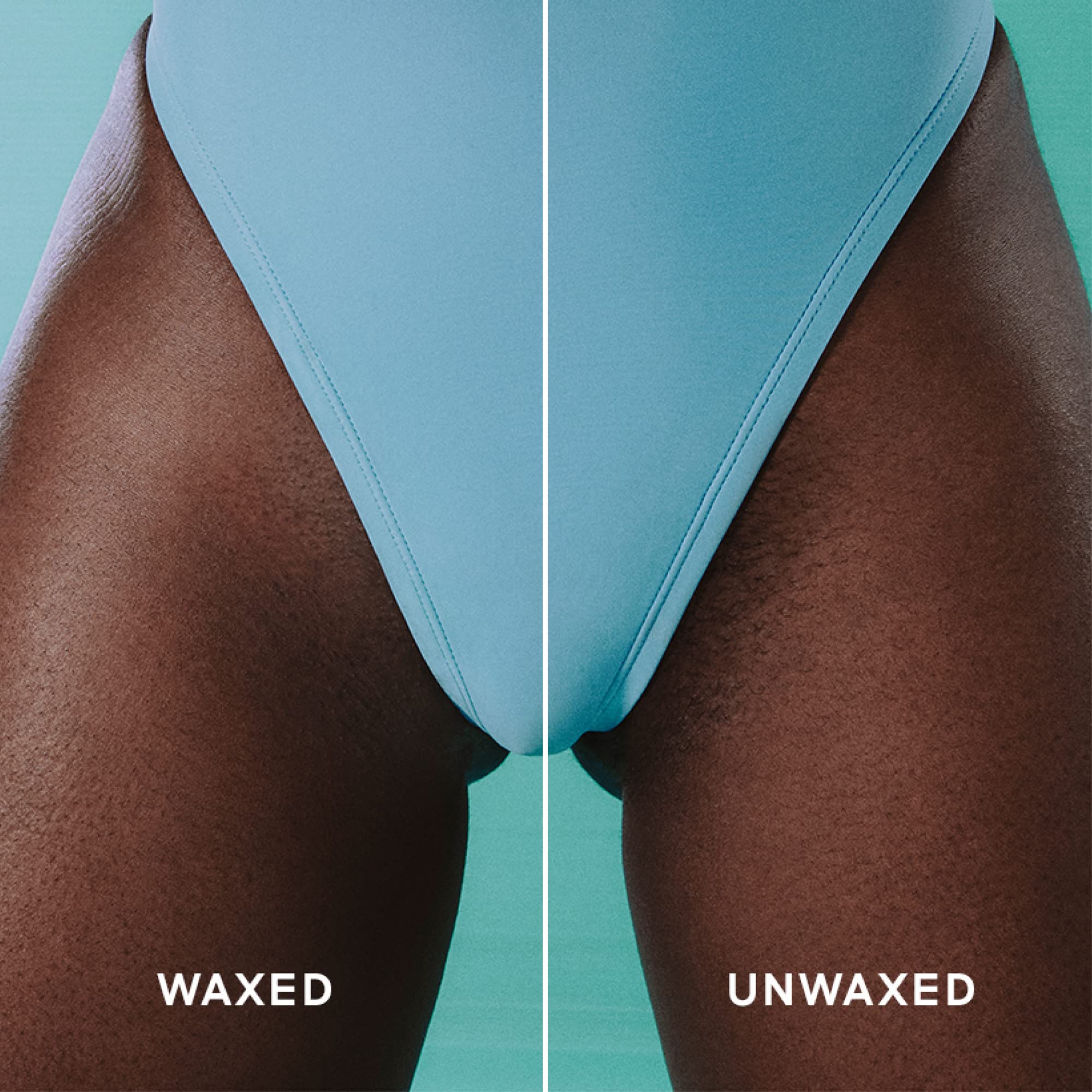 Billie Wax Kit - Face & Bikini - 32 wax strips - 6 post-wax serum wipes | Soft wax strips for hair removal, Lasts up to 4 weeks, No heat, Made with avocado oil, Includes post-removal wipes, Vegan