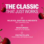 ChapStick Classic Cherry, Lip Protectant, 4-Count Pack, 0.45 oz Each