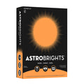 Neenah Astrobrights Color Paper, 8.5” x 11”, 24 lb/89 gsm, Cosmic Orange, 500 Sheets (21658)