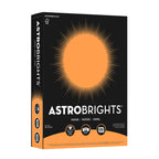 Neenah Astrobrights Color Paper, 8.5” x 11”, 24 lb/89 gsm, Cosmic Orange, 500 Sheets (21658)