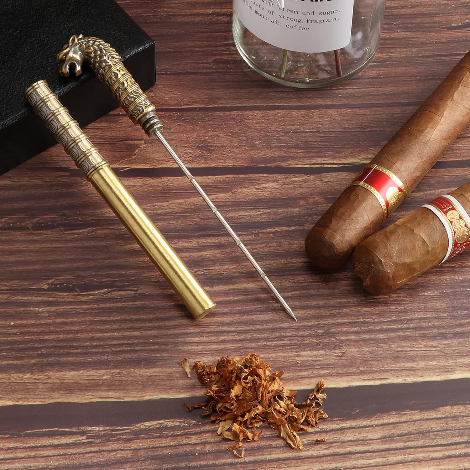 Buy now Scotte Vintage Cigar Draw Enhancer Tool - Stainless Steel Precision Needle for All Size Cigars at indiglob india