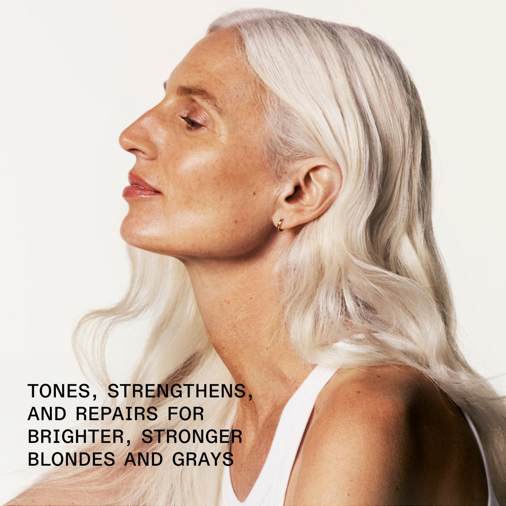 Olaplex N°.4P Blonde Enhancer Purple Shampoo | Toning Hair, 250 mL | For Blonde, Lightened & Grey Hair; Violet Toning Agents; Suitable for All Hair Textures