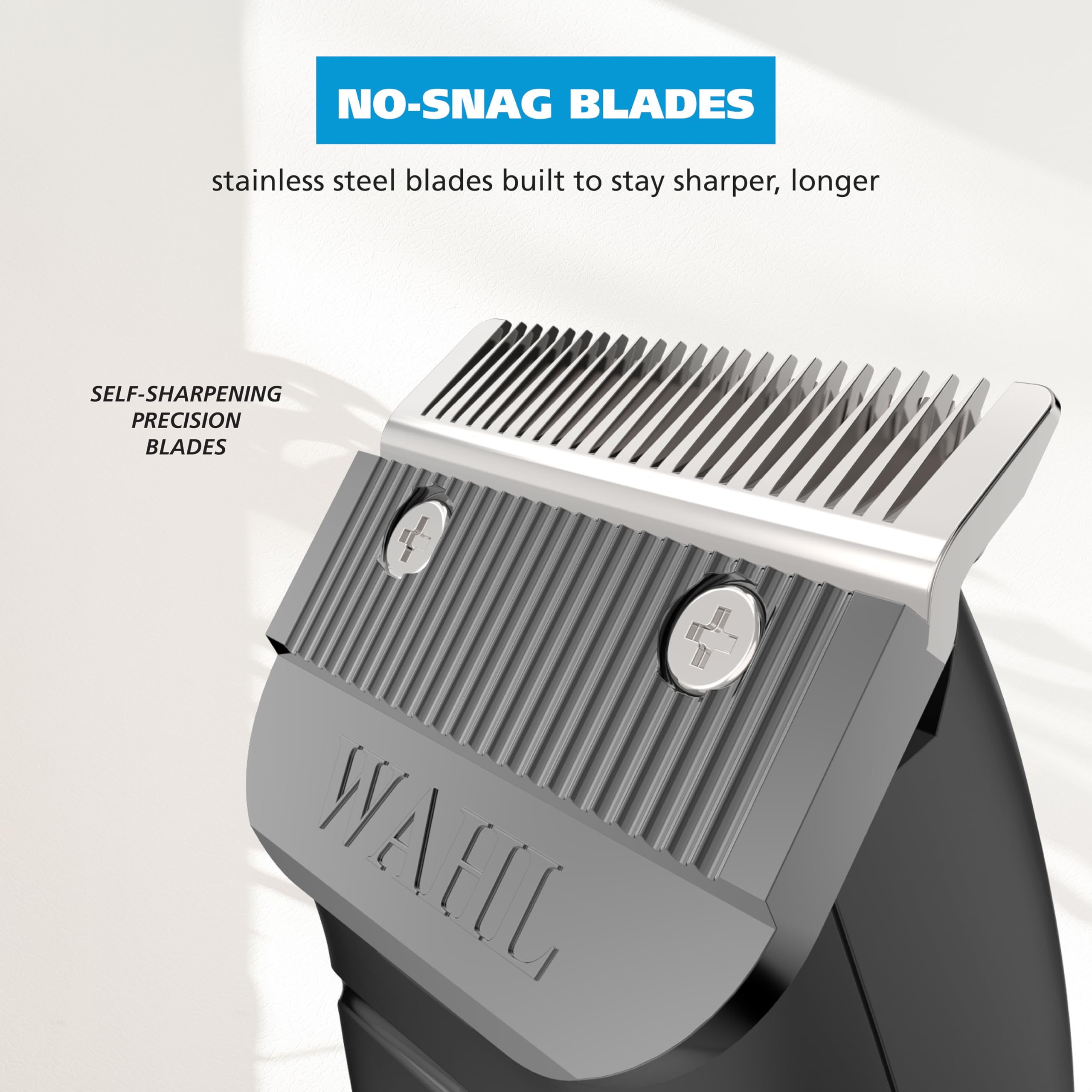 Wahl Clipper Home Pro Cordless Rechargeable Hair Clippers for Men | At-Home Haircuts For Men, Kids, & The Whole Family - Precision Haircutting Blades, Secure Snap-N-Lock Guards - Model 3031656