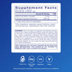 Pure Encapsulations Lithium (Orotate) 5 mg, 180 Capsules | Brain Support Supplement, with N-Acetyl-L-Cysteine (NAC) for Memory and Brain Behavior*, Gluten-Free and Non-GMO