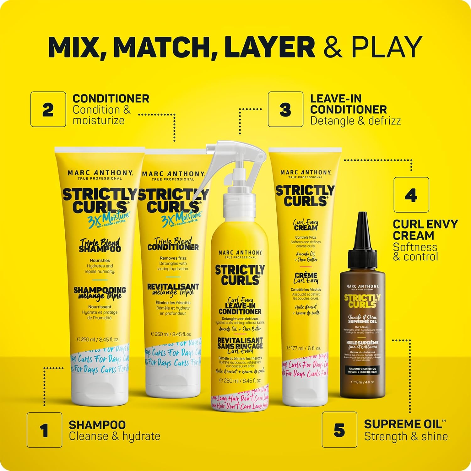 Buy now Marc Anthony Curl Envy Cream - Defining Cream for Coarse, Frizzy Curls with Avocado Oil & Shea Butter - Sulfate-Free, Adds Bounce - 6 Oz at indiglob india