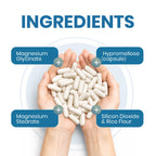 Magnesium Glycinate 275mg - Supports Muscle Relaxation - High Absorption Formula - 90 Capsules