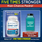 KIDNEY C.O.P. Calcium Oxalate Kidney Stone Support Supplement 3 Pack | Urologist Recommended, 99% Calcium Oxalate Inhibition, 5X Stronger Than Chanca Piedra, Patented Formula, 90-day supply