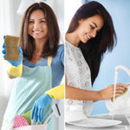 Buy now Biodegradable Natural Kitchen Sponge - Compostable Cellulose and Coconut Walnut Scrubber Sponge (12 Pack) at indiglob india