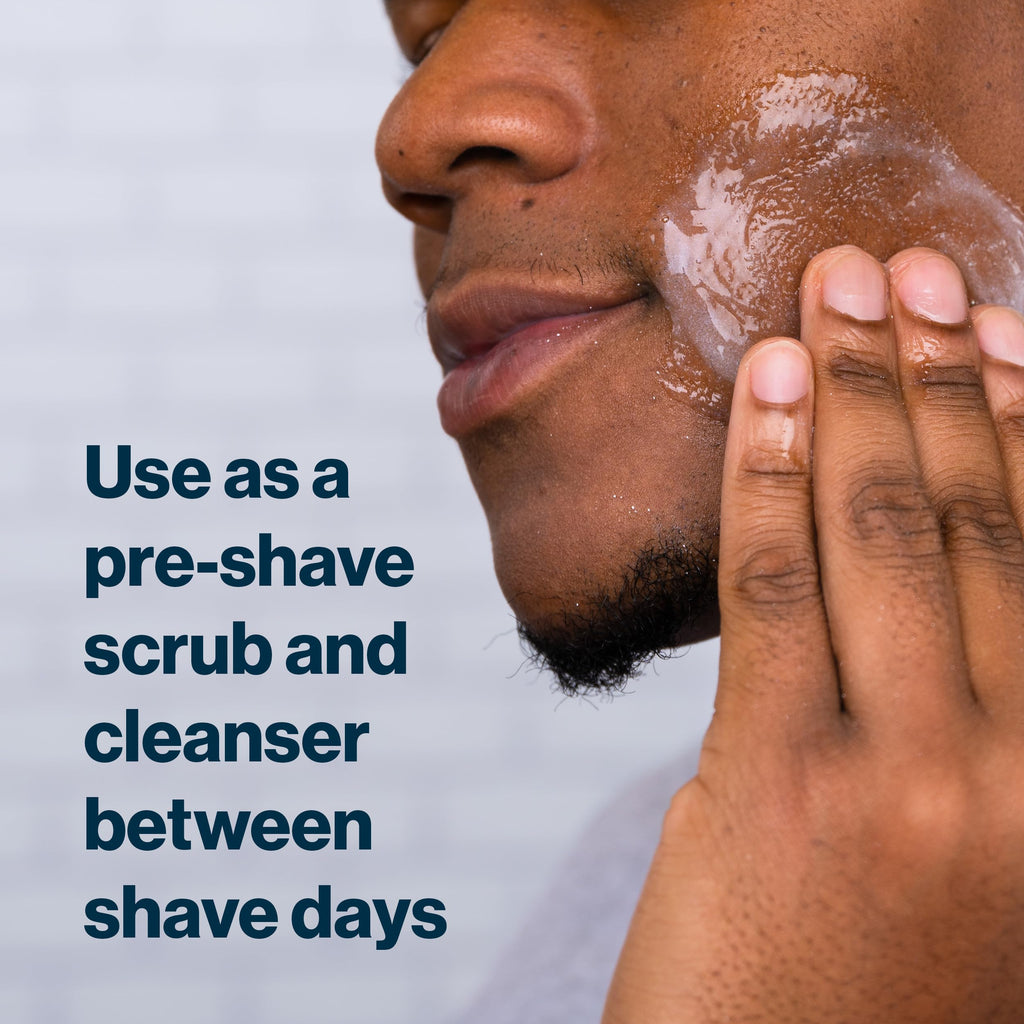 Buy now Gillette SkinGuard Face Scrub for Men, 5 oz Daily Cleansing Exfoliating Face Scrub with Shea Butter and Charcoal at indiglob india