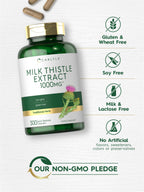 Carlyle Milk Thistle | 300 Capsules | Non-GMO, Gluten Free Extract