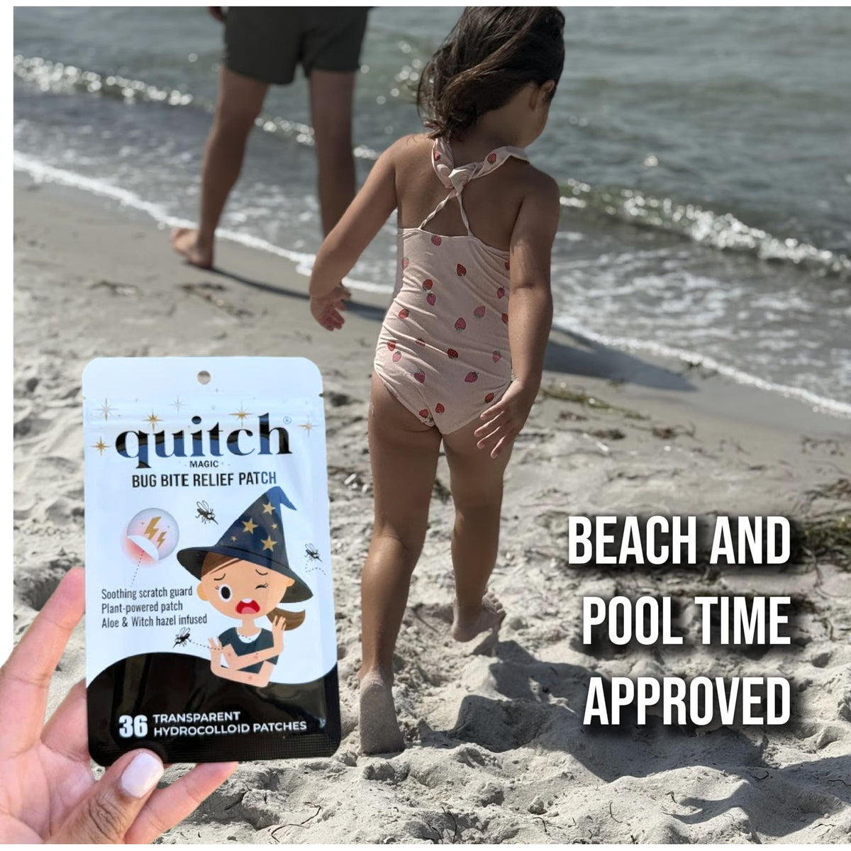 quitch Mosquito Bite Relief Magic Theme Patches, Bug Bite Anti Itch Cream Alternative for Kids and Baby, Insect Bite Relief, After Bite Relief, Travel Essential for Summer Camp, Cruise and Outdoors