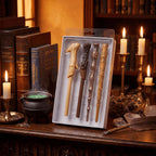 Harry Potter Wizarding World Wand Pens Set of 4 - Voldemort, Hermione, Dumbledore Wands