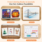 Professional Alcohol Markers, 108 Colors Fine & Chisel Sketch Pens