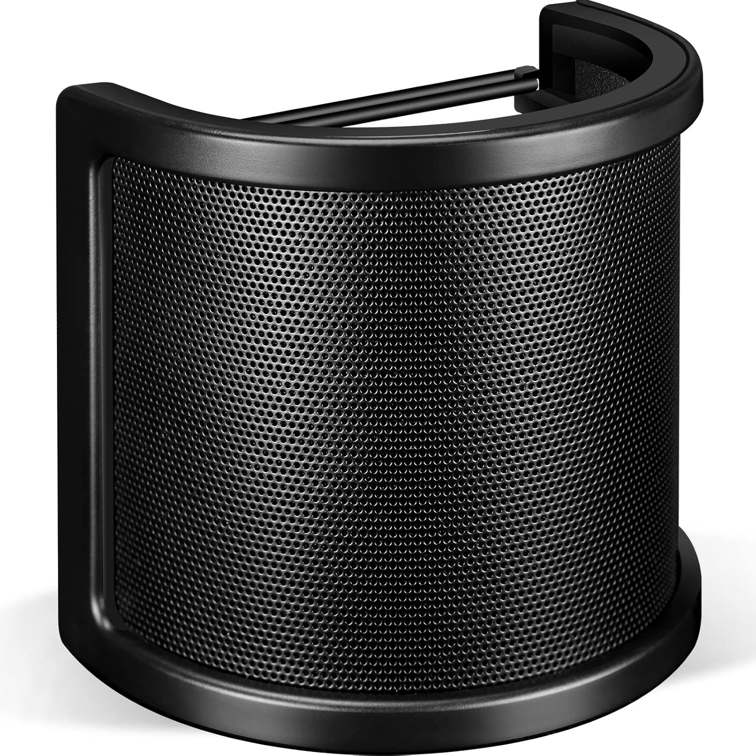 Buy now Aokeo Pop Filter, [Upgraded Three Layers] Metal Mesh & Foam & Etamine Layer Microphone Windscreen Cover Handheld Mic Shield Mask,Microphone Accessories for Vocal Recording,YouTube Videos,Streaming at indiglob india