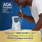 Buy now Waterpik Aquarius Water Flosser For Teeth Cleaning, Gums, Braces, Dental Care, Electric Power With 10 Settings, 7 Tips For Multiple Users And Needs, ADA Accepted, White WP-660, Packaging May Vary at indiglob india