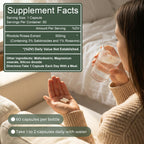 Rhodiola Rosea Supplement – Golden Root Adaptogen Capsules - Rhodiola Rosea Extract Powder Alternative with Salidroside for Stress Support - Energy, Focus & Performance