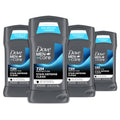 Dove Men+Care Deodorant Stick Stain Defense Clean, 4 Count 2.7 oz | For Men, Anti-white Marks & Anti-yellow Stains with 72-hour Sweat and Odor Protection