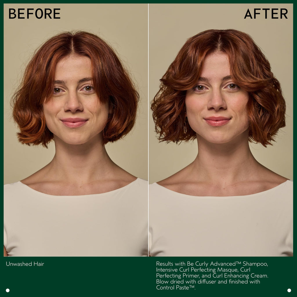 Aveda Be Curly Advanced Curl Enhancer Hair Styling Cream | Defines Curly and Wavy Hair | Hydrates, Reduces Frizz, Adds Shine | Air Dry or Blow Dry | Silicone Free | 98% Naturally Derived*