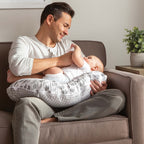 Buy now Boppy Nursing Pillow Cover, Premium Quick-Dry Fabric, Gray Elephants, Fits The Original Support Boppy Pillow for Breastfeeding and Bottle Feeding, Cover Only at indiglob india