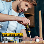 Buy now Amartisan 10-Piece Magnetic Screwdrivers Set, 5 Phillips and 5 Slotted Tips Professional Cushion Grip Screwdriver Set at indiglob india