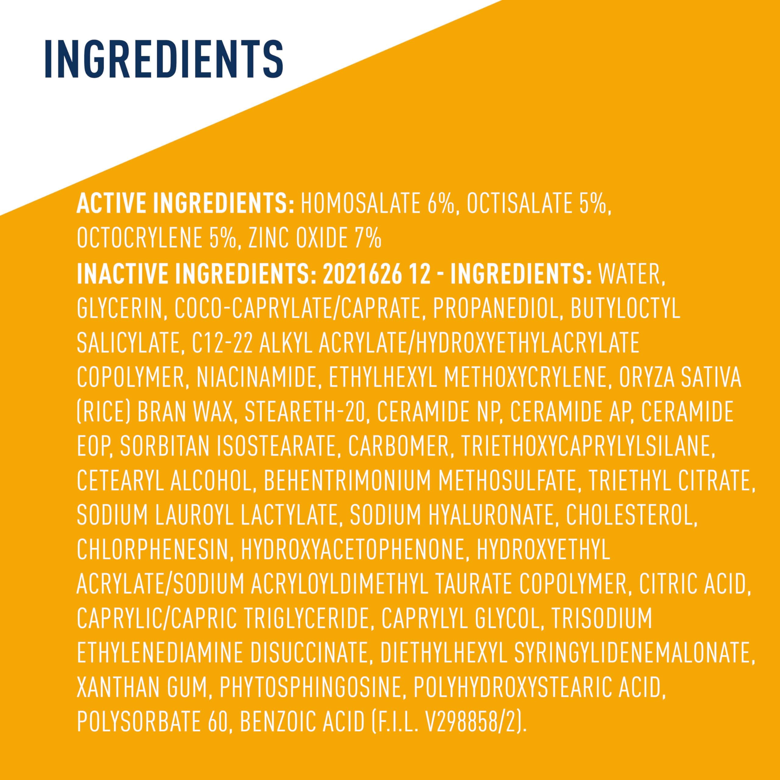 CeraVe Hydrating Sheer Sunscreen SPF 30 with Hyaluronic Acid, 3oz | Mineral and Chemical Sunscreen For Face and Body with Zinc Oxide & Ceramides, Fragrance-Free & Paraben-Free