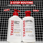 THAYERS Milky Face Toner Skin Care with Snow Mushroom Tremella and Hyaluronic Acid, Natural Gentle Facial Toner, for Dry and Sensitive Skin, 355mL