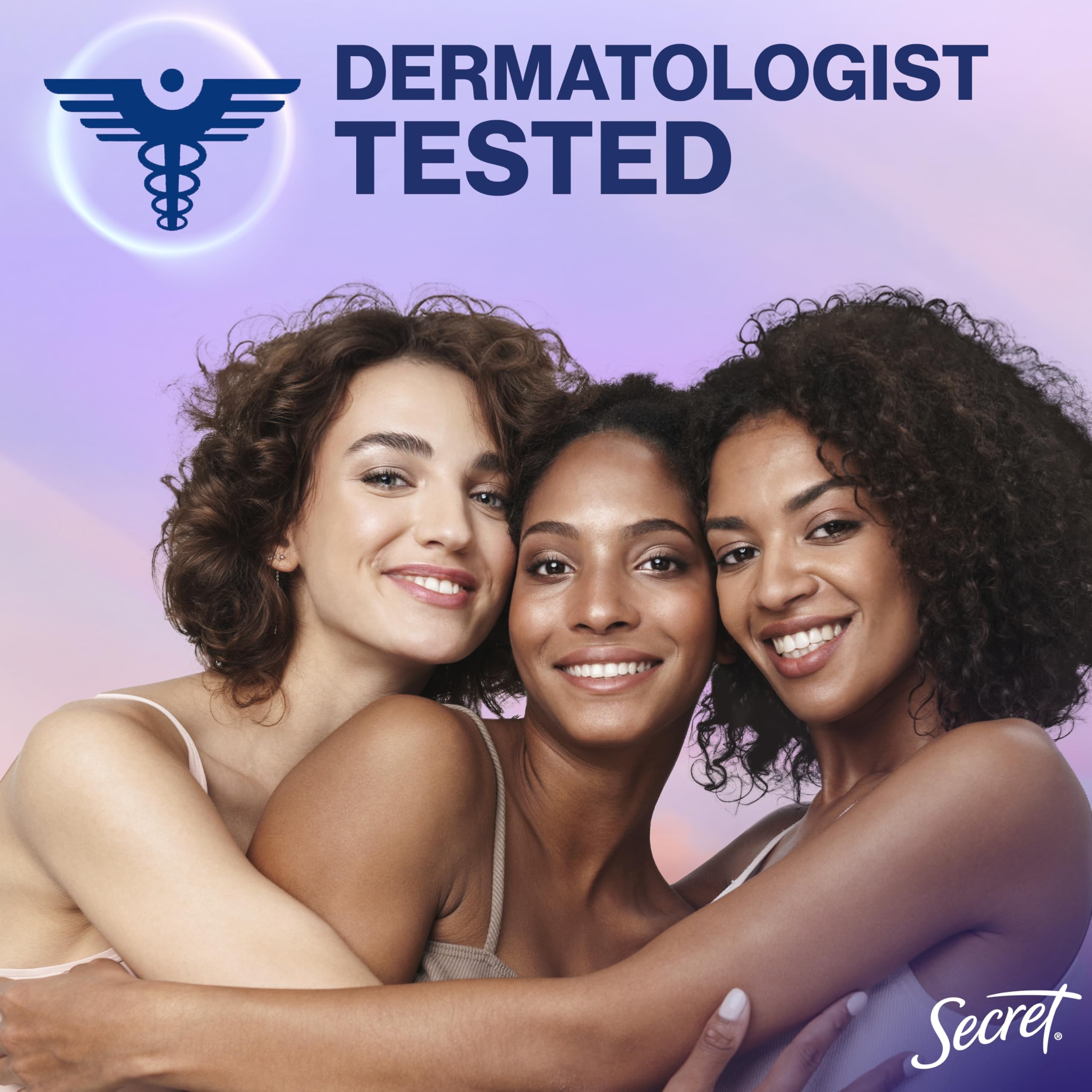 Secret Whole Body Deodorant Dry Feel Stick + Absorbs Sweat for Women, Naturally Derived Ingredients, Completely Clean Scent, Aluminum Free Deodorant Stick, 72 HR Odor Protection, 2.4 oz