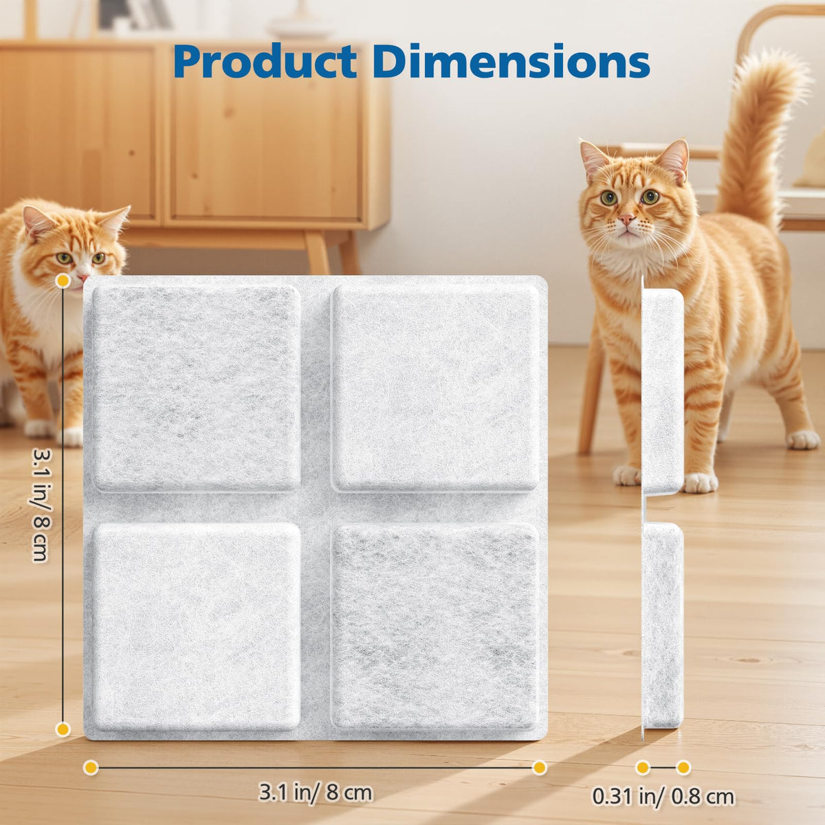 15 Pack Pet Food Desiccant Bags for Petlibro Automatic Cat dog Feeders