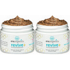 Manuka Honey Exfoliating Facial Scrub - Microdermabrasion Face Exfoliant | Gentle Moisturizing Exfoliator - Cleanse & Smooth Skin, Minimize Pores - With Organic Aloe Vera & Natural Cehami Extract 2oz