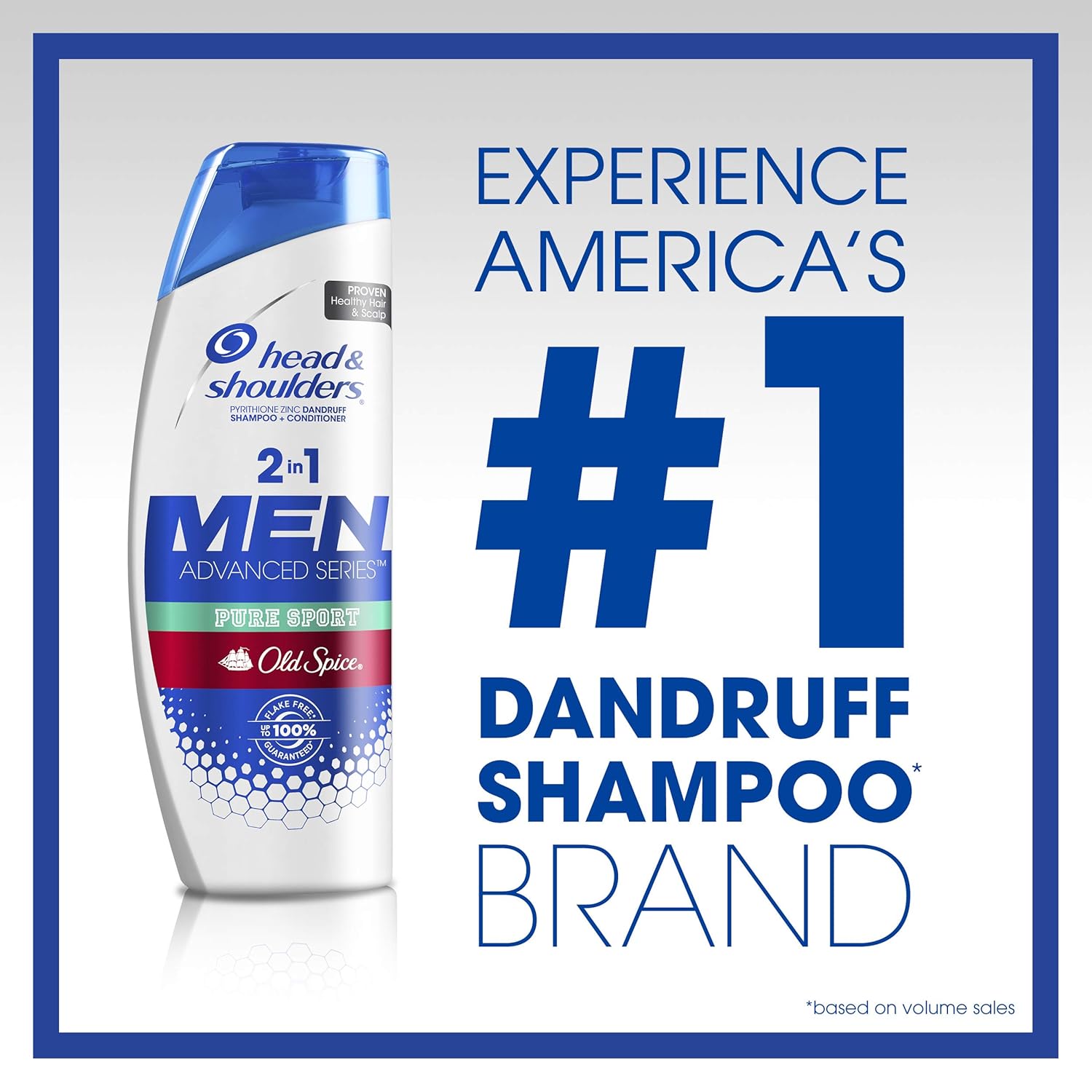 Buy now Head & Shoulders Shampoo and Conditioner 2 in 1, Anti Dandruff Treatment and Scalp Care, Old Spice Pure Sport for Men, 23.7 fl oz, Twin Pack at indiglob india