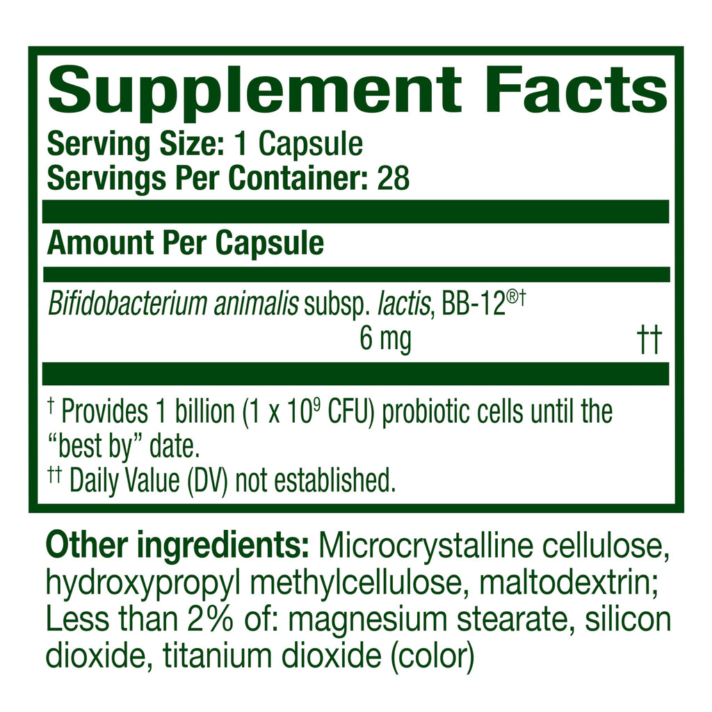 Align Probiotic, Gut Health + Immune Support Probiotic, Probiotics for Women and Men, Probiotics for Digestive Health and Immune Health, #1 Doctor Recommended Brand‡, 28 Capsules