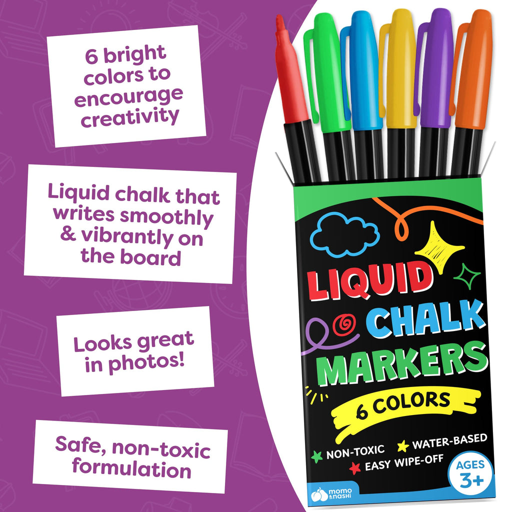 First Day of School Sign Board with Liquid Chalk Markers - 14”x11” Double-Sided & Reusable Board - My First and Last Day - Back to School Supplies - First Day of Kindergarten Preschool