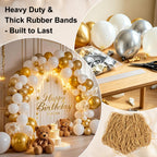 200PCS Rubber Bands, 7" *1/16" Large Rubber Bands for Office Supplies