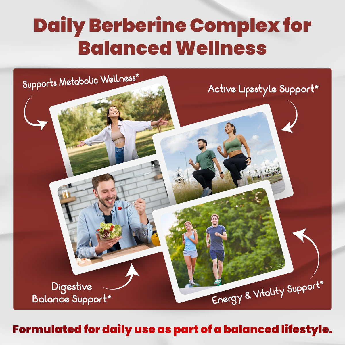 Vegatot Premium Berberine Complex 10-in-1 Formula, 150 Capsules