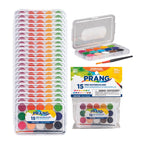 Prang Mini Watercolor Paint Set, 15 Assorted Colors, 1 Count