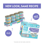 Weruva Wx Phos Focused, Pate & Gravy Formulas Variety Pack, 3oz Can (Pack of 12)