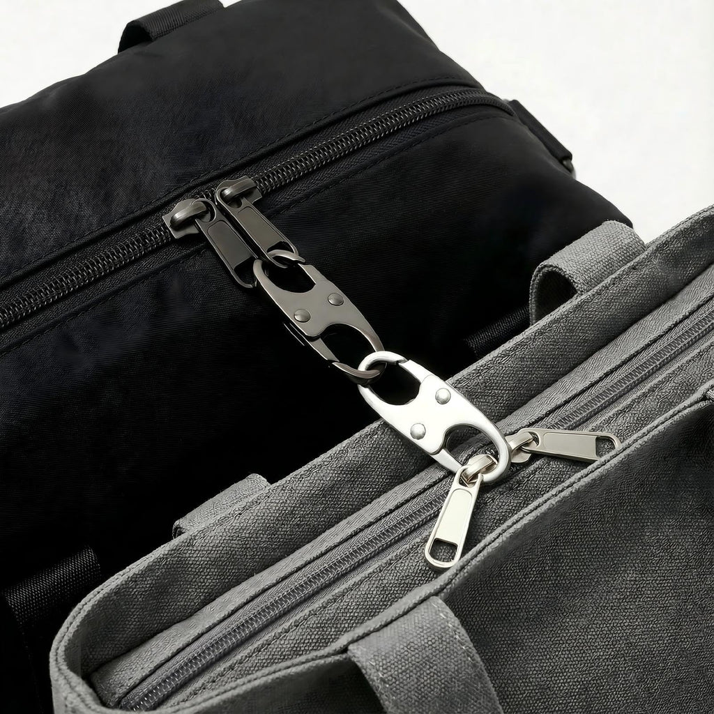 6Pcs Anti Theft Zipper Clips,Zipper Lock for Backpack Purse Luggage