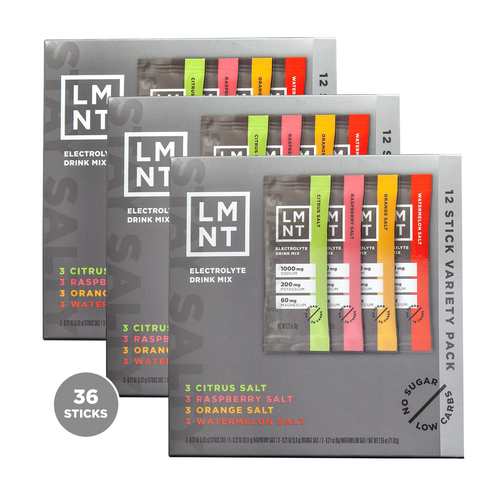 Buy now LMNT Zero Sugar Electrolytes - Variety Pack | Drink Mix | 12-Count at indiglob india